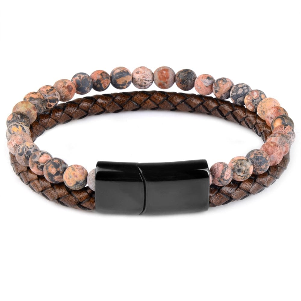 Bracelet en pierre naturelle 18.5cm