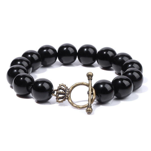 Bracelet onyx 17cm