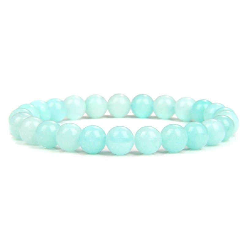 Bracelet pierre amazonite