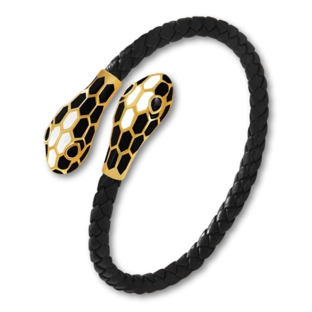 Bracelet Serpent Noir / 16cm