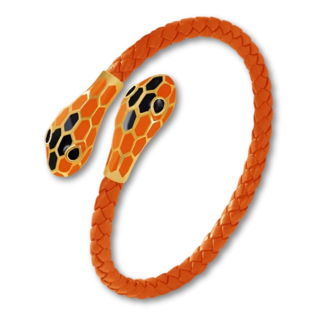 Bracelet Serpent Orange / 16cm